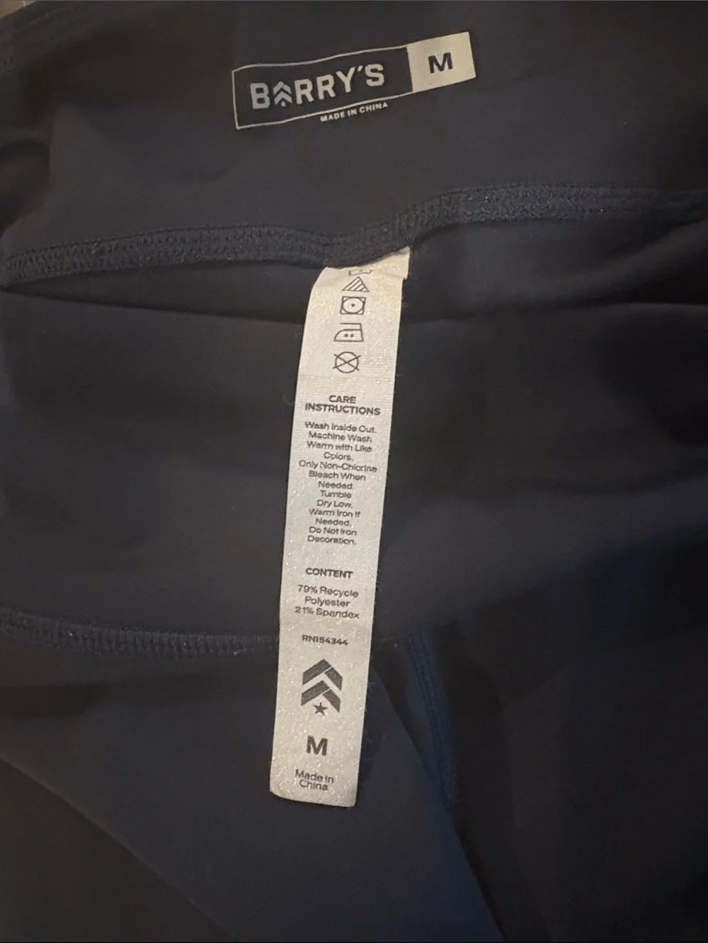 High-Rise Navy Leggings for Women